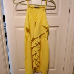 Fun yellow summer dress